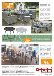 Gartenmöbel im aktuellen Opti-Wohnwelt Prospekt (Bremen) Gartenmöbel im Opti-Wohnwelt Prospekt "Summer Sale" mit 63 Seiten (Bremen)