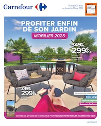 Catalogue Supermarchés Carrefour en cours à Bagnolet et alentours, PROFITER ENFIN DE SON JARDIN, 42 pages, 25/03/2025 - 11/05/2025