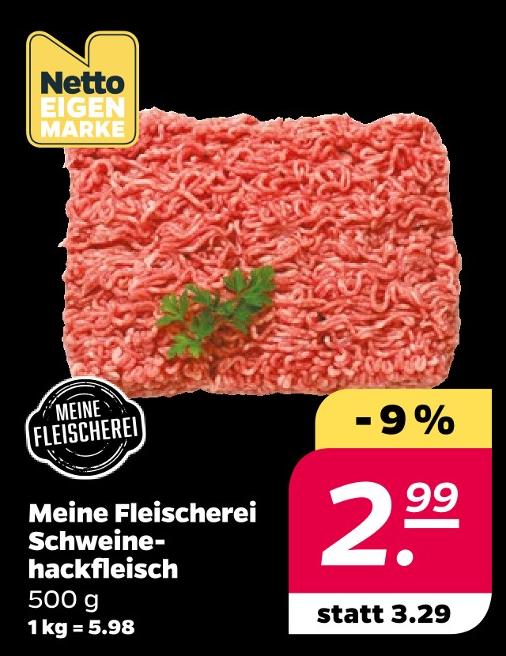 Schweinehackfleisch