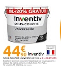 Promo SOUS-COUCHE UNIVERSELLE 10 L + 2 L GRATUITS à 44,90 € dans le catalogue Mr.Bricolage à Amancy