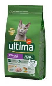 Carrefour Villers-Sire-Nicole - Croquettes pour chat stérilisé adulte ULTIMA Promo Croquettes pour chat stérilisé adulte ULTIMA dans le catalogue Carrefour "Le mois qui aime la France" à Villers-Sire-Nicole