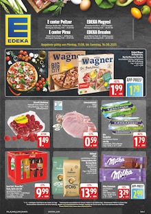 Aktueller EDEKA Prospekt "Wir lieben Lebensmittel!" Seite 1 von 28 Seiten für Dresden