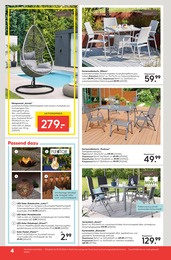 Gartenstühle Angebot im aktuellen Hellweg Prospekt auf Seite 4
