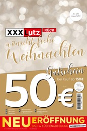 XXXLutz Möbelhäuser Prospekt für Geldern mit 8 Seiten XXXLutz Möbelhäuser Prospekt für Geldern: "XXXLutz wünscht frohe Weihnachten", 8 Seiten, 01.12.2023 - 17.12.2023