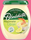 Mayonnaise citron - BÉNÉDICTA à 2,59 € dans le catalogue Intermarché Super