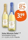 Mumm im tegut Prospekt Sekt von Jules Mumm im aktuellen tegut Prospekt für 3,99 €