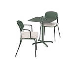 Tisch und 2 Stühle für draußen tiefgrün/tiefgrün Frösön/Duvholmen beige Angebote von VISINGSÖ / VISINGSÖ bei IKEA Stendal für 248,98 €