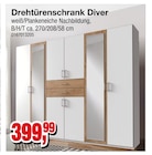 Aktuelles Drehtürenschrank Diver Angebot bei Die Möbelfundgrube in Mainz ab 399,99 €
