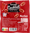 SAUCISSES COCKTAIL AUCHAN - AUCHAN - Auchan Hypermarché à Boulogne-Billancourt SAUCISSES COCKTAIL AUCHAN - AUCHAN en promo chez Auchan Hypermarché Boulogne-Billancourt à 2,65 €