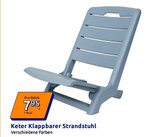 Klappbarer Strandstuhl im Action Prospekt Klappbarer Strandstuhl von Keter im aktuellen Action Prospekt für 7,95 €