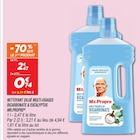 Nettoyant dilué multi-usages bicarbonate & eucalyptus - Mr. Propre dans le catalogue Netto
