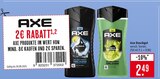 Duschgel Angebote von Axe bei Marktkauf Ulm für 2,49 €