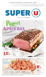 Prospectus Supermarchés Super U en cours à Luçon et alentours, "Super U", 24 pages, 31/03/2026 - 06/04/2026 Catalogue Supermarchés Super U en cours à Luçon et alentours, "Super U", 24 pages, 31/03/2026 - 06/04/2026