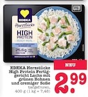 Herzstücke High Protein Fertiggericht Lachs mit grünen Bohnen und cremiger Soße Angebote von EDEKA bei E center Karlsruhe für 2,99 €