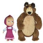 Picwictoys - Peluche - Masha et Michka : offre du catalogue Promo Peluche - Masha et Michka à 20,99 € dans le catalogue Picwictoys "Les soldes qui chamboulent tout sur des milliers de jouets !"