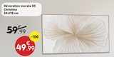 Décoration murale 3D Christina dans le catalogue Maxi Bazar