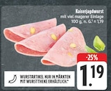 Aktuelle Wurst Angebote bei EDEKA in Jena Aktuelles Kaiserjagdwurst Angebot bei EDEKA in Jena ab 1,19 €