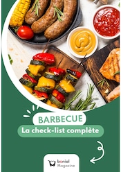 Prospectus Autres Magasins Recettes en cours à Aghione et alentours, "BARBECUE : LA check-list complète", 1 page, 12/05/2025 - 13/07/2025 Catalogue Autres Magasins Recettes en cours à Aghione et alentours, "BARBECUE : LA check-list complète", 1 page, 12/05/2025 - 13/07/2025