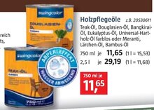 BAUHAUS Bexbach - Holzpflegeöle Holzpflegeöle Angebot bei BAUHAUS Bexbach im Prospekt "Handzettel KW 36"