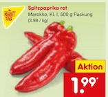 Aktuelles Spitzpaprika rot Angebot bei Netto Marken-Discount in Regensburg ab 1,99 €