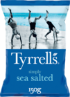CHIPS AU SEL DE MER TYRELL'S - TYRRELL S en promo chez Auchan Hypermarché CHIPS AU SEL DE MER TYRELL'S - TYRRELL S dans le catalogue Auchan Hypermarché