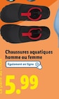 Chaussures aquatiques homme ou femme - Lidl à Lyon Chaussures aquatiques homme ou femme en promo chez Lidl Lyon à 5,99 €