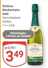 Schloss Wachenheim im Angebot bei GLOBUS in Bruchsal Schloss Wachenheim Angebote bei GLOBUS Bruchsal für 3,49 €