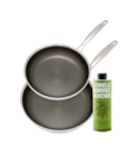 Aktuelles Edelstahl-Pfannen Set Angebot bei Möbel Mahler Siebenlehn in Chemnitz ab 79,00 €