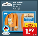 Mini Wiener bei Netto Marken-Discount im Prospekt "" für 1,99 €