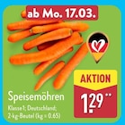 Speisemöhren bei ALDI Nord im Varel Prospekt für 1,29 €