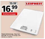 Digitale Küchenwaage „Page Compact 300“ von LEIFHEIT im aktuellen Segmüller Prospekt für 16,99 €