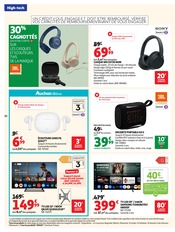 Promos Télévision dans le catalogue "LA RENTRÉE À PRIX K.O." de Auchan Hypermarché Télévision en promo dans le catalogue Auchan Hypermarché à la page 10