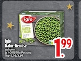 Natur-Gemüse Angebote von iglo bei EDEKA Ravensburg für 1,99 €