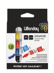 Plein Ciel Montval - Boîtes tubes de gouache 12 ml Promo Boîtes tubes de gouache 12 ml dans le catalogue Plein Ciel "La rentrée Tropicool ! avec Plein Ciel" à Montval