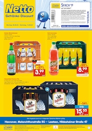 Netto Marken-Discount Prospekt für Hannover mit 2 Seiten Netto Marken-Discount Prospekt für Hannover: "DER ORT, AN DEM DU IMMER AUSGEZEICHNETE PREISE FINDEST.", 2 Seiten, 08.09.2025 - 13.09.2025