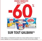 Intermarché Villeneuve-lès-Maguelone - Promo - 60%Remise immédiate sur le 2ème sur tout GALBANI Promo - 60%Remise immédiate sur le 2ème sur tout GALBANI à dans le catalogue Intermarché à Villeneuve-lès-Maguelone