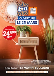 Prospectus B&M à Boulogne-sur-Mer, "OUVERTURE LE 25 MARS", 1 page, 25/03/2026 - 05/04/2026