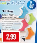 Kaufhaus Stolz Pantelitz - Kinder-MOIN Quartersocken Angebot im Prospekt Kinder-MOIN Quartersocken bei Kaufhaus Stolz im Pantelitz Prospekt für 2,99 €
