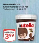Aktuelle Nutella Angebote bei GLOBUS in Mannheim Aktuelles Nutella Ice Cream Pot Angebot bei GLOBUS in Mannheim ab 3,99 €