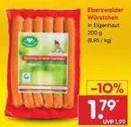 Würstchen in Eigenhaut bei Netto Marken-Discount im Prospekt "" für 1,79 €
