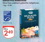 Wildlachsfilet Angebote von Seafood 4You bei GLOBUS Erfurt für 2,49 €