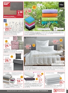 Bettwäsche im Möbelzentrum Pforzheim Prospekt "WOHNTRÄUME ERFÜLLEN. TRAUMREISE GEWINNEN." mit 20 Seiten (Karlsruhe)