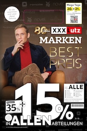 Aktueller XXXLutz Möbelhäuser Holthusen Prospekt "Markenbestpreis" mit 8 Seiten