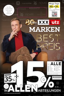 Aktueller XXXLutz Möbelhäuser Prospekt (Blankenburg (Harz)) XXXLutz Möbelhäuser Prospekt "Markenbestpreis" mit Seiten (Blankenburg (Harz))