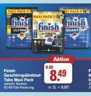 Geschirrspülmittel-Tabs Maxi Pack von Finish für 8,49 € bei famila Nordwest im Angebot Geschirrspülmittel-Tabs Maxi Pack von Finish im aktuellen famila Nordwest Prospekt