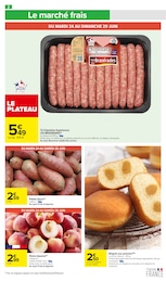 Prix et réduction Pêche dans le prospectus Carrefour Market en cours Offre Pêche dans le catalogue Carrefour Market du moment à la page 6