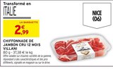 Chiffonnade de jambon cru 12 mois - VILLANI - Intermarché à Angers Chiffonnade de jambon cru 12 mois - VILLANI en promo chez Intermarché Angers à 2,99 €