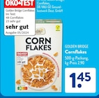 Cornflakes von Golden Bridge im aktuellen ALDI SÜD Prospekt