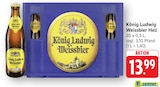 Weissbier Hell im Angebot bei E center in Hofheim Weissbier Hell Angebote von König Ludwig bei E center Hofheim für 13,99 €