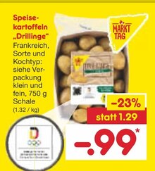 Netto Marken-Discount Baden-Baden - Speisekartoffeln „Drillinge“ Speisekartoffeln „Drillinge“ Angebot bei Netto Marken-Discount Baden-Baden im Prospekt "Du willst bis zu 50% sparen? Dann geh doch zu NETTO!"